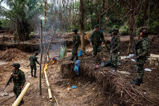 What Happened After The New York Times Found a Cartel Mine on a Colombian  Military Base - The New York Times