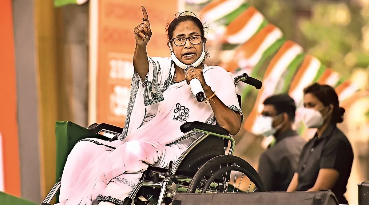 TMC average victory margins double BJP's, won over 70 per cent of straight  fights | India News - The Indian Express