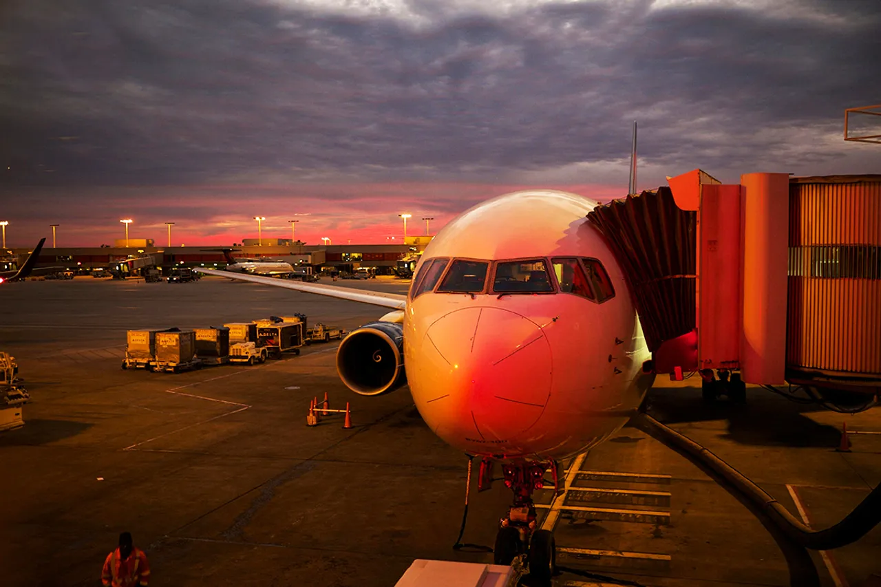 airplane on ground