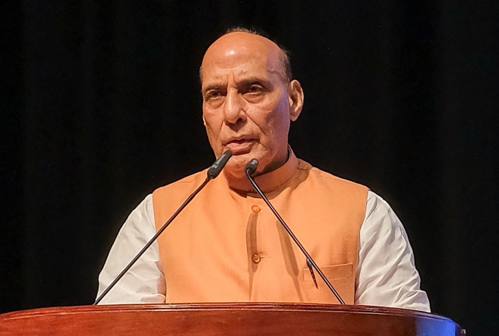 Rajnath Singh urges soldiers to embrace technology and stay battle-ready -  DD India