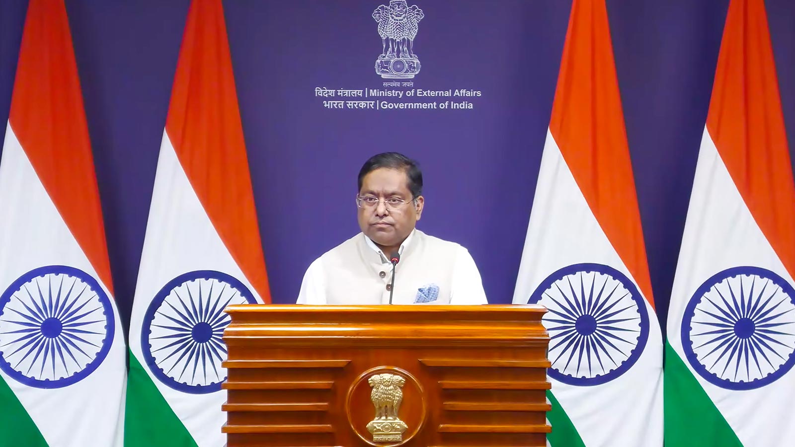 MEA calls Pakistan-occupied Kashmir elections a 'farce', urges global  action over civilian killings - DD India