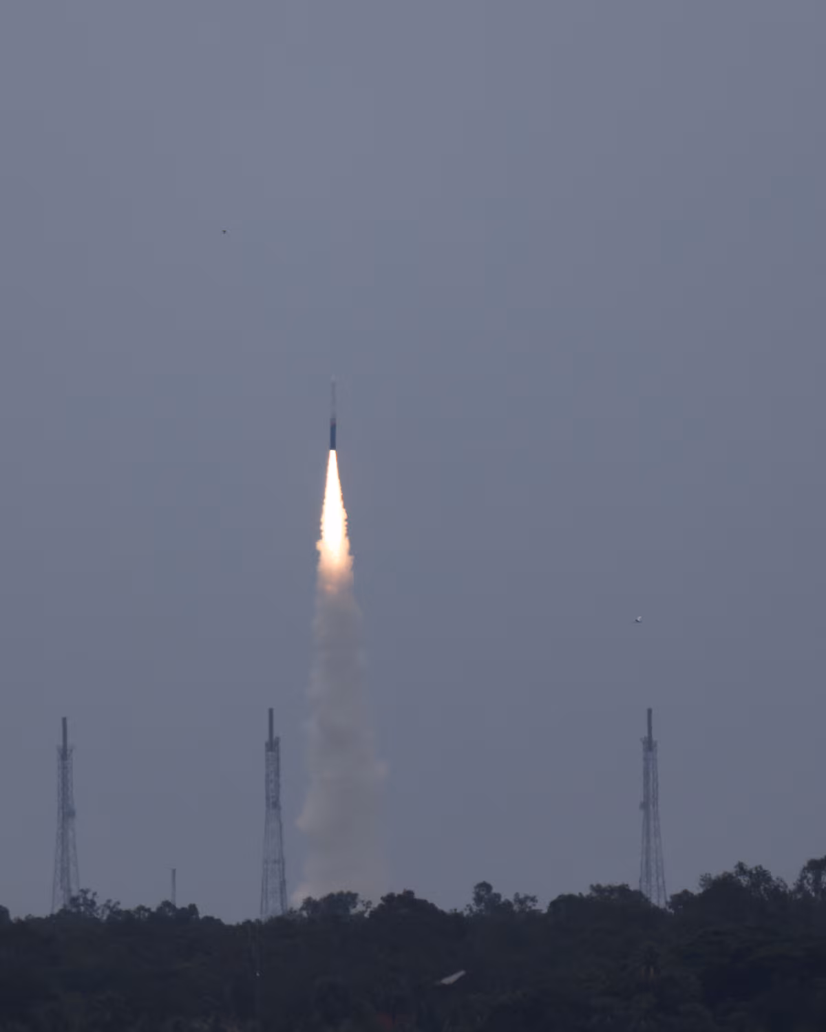 India's Skyroot launches Vikram-1 in first private orbital rocket mission |  Reuters