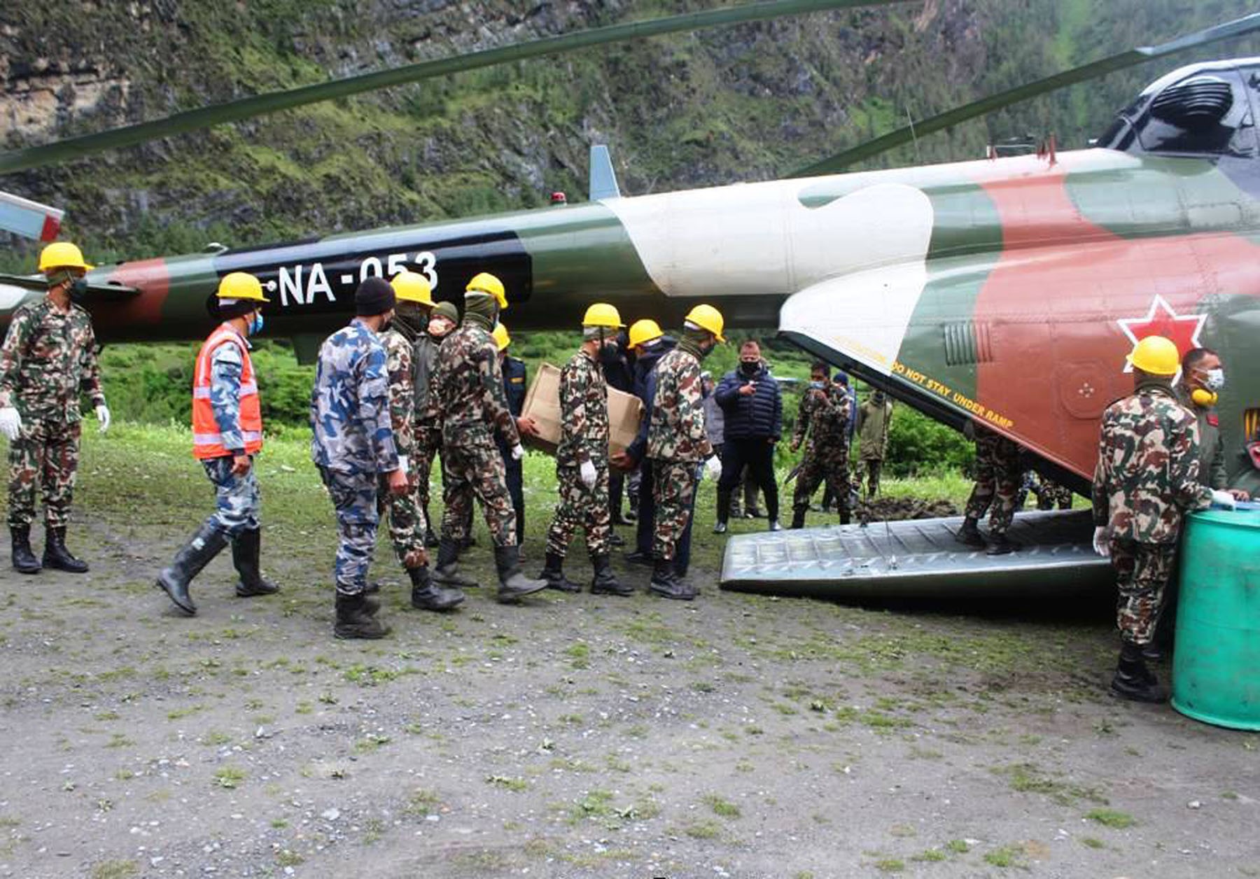 Flood survivors in Manang rescued by helicopters | Onine Video Nepal