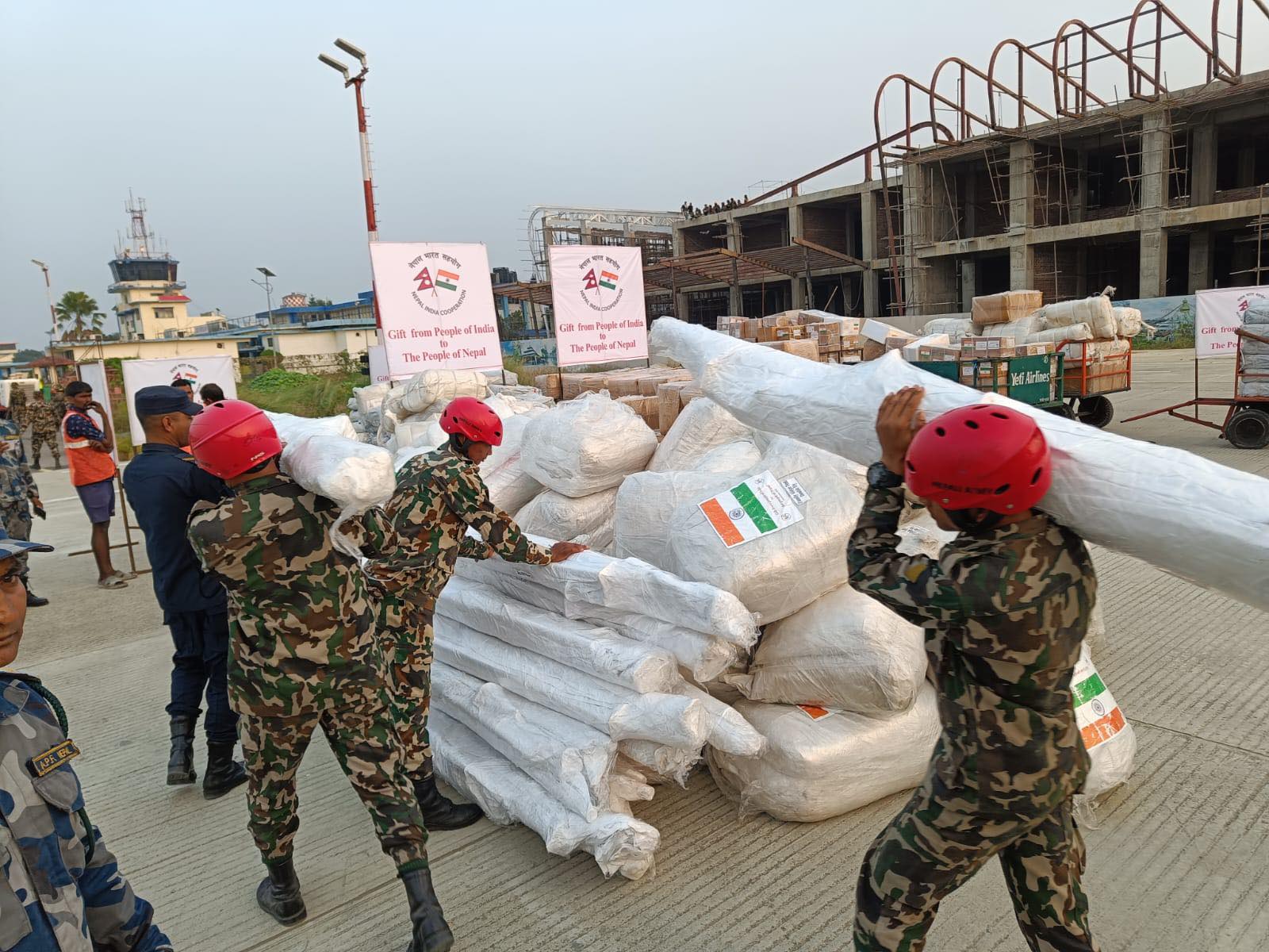 Handing over of Earthquake Relief Materials to Government of Nepal ...