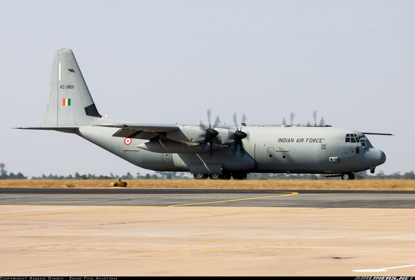 Lockheed Martin C-130J-30 Hercules (L-382) - India - Air Force ...