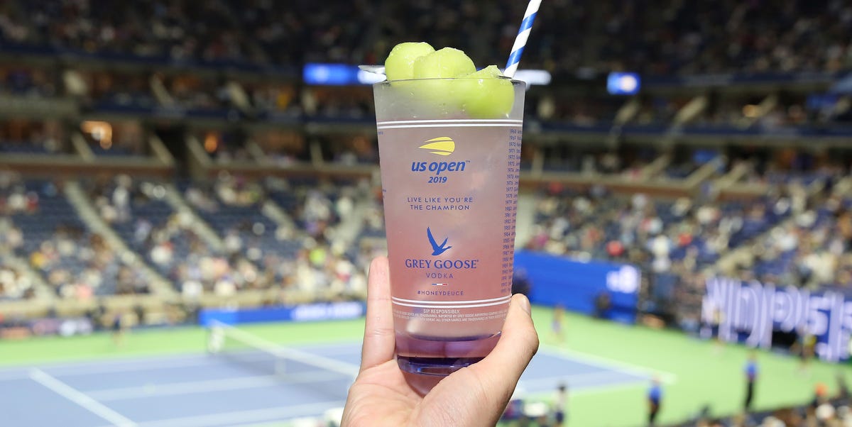 Grey Goose Honey Deuce Cocktail Recipe for the US Open Tennis Tournament