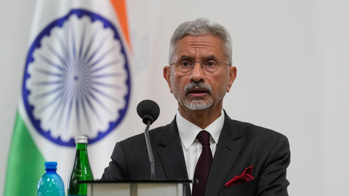 S. Jaishankar spells out this year's 'BRICS' theme - The Hindu