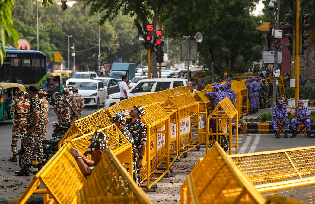 Delhi Deploys 6,000 Cops for CJP Tiranga March